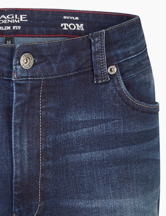 Eagle Denim 5-Pocket-Jeans mit Waschung | ADLER Mode Onlineshop
