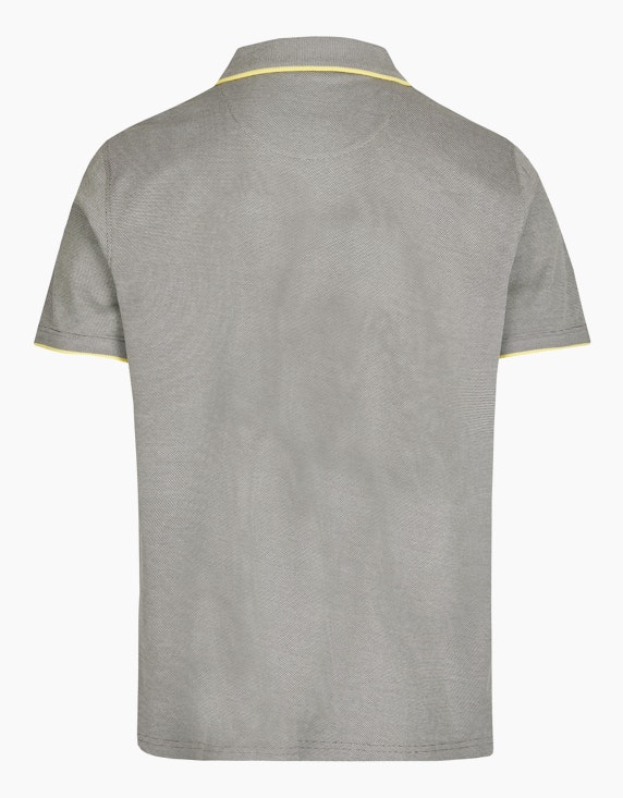 Bexleys man Poloshirt aus Twotone Jacquard und Brusttasche | ADLER Mode Onlineshop