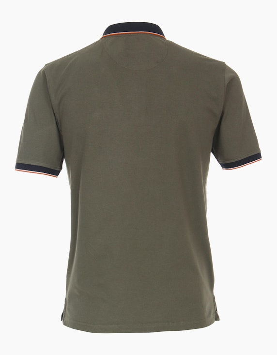 Casa Moda Polo-Shirt mit Print | ADLER Mode Onlineshop