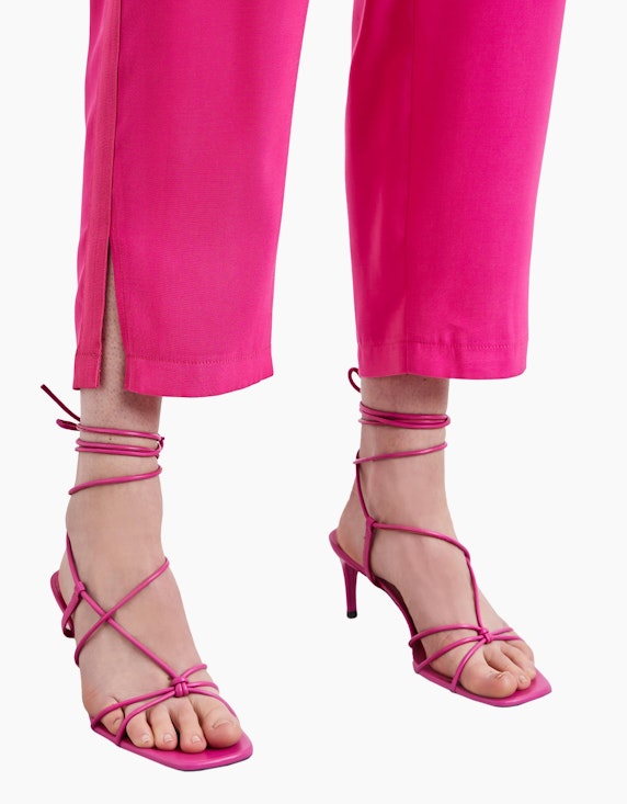 TAIFUN 7/8 Hose mit Stoffgürtel Peg Leg | ADLER Mode Onlineshop
