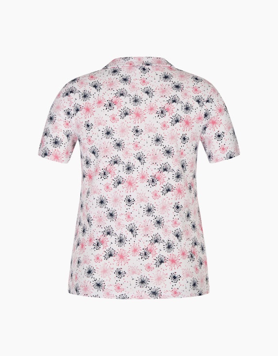 Bexleys woman Poloshirt im Allover-Druck | ADLER Mode Onlineshop