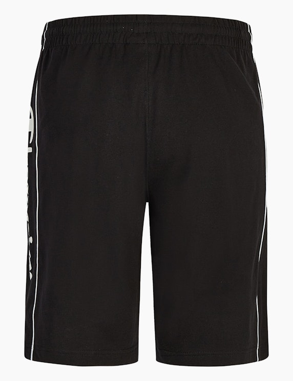 Champion Shorts aus Baumwolle mit vertikalem Logo-Schriftzug | ADLER Mode Onlineshop
