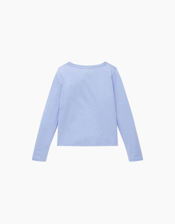 TOM TAILOR Mini Girls Shirt mit Knotendetail | ADLER Mode Onlineshop