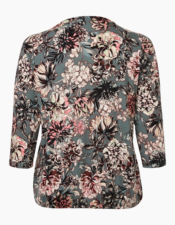 VIA APPIA DUE Modernes Shirt im Floralem Muster | ADLER Mode Onlineshop
