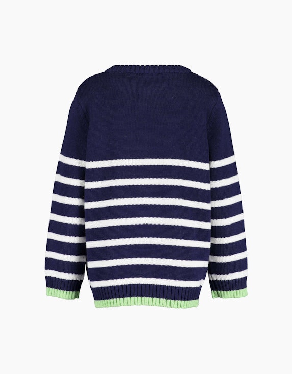 Blue Seven Mini Boys Pullover mit Kontraststreifen | ADLER Mode Onlineshop