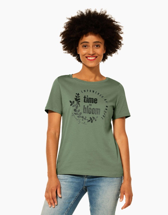 Street One T-Shirt mit Front Print | ADLER Mode Onlineshop