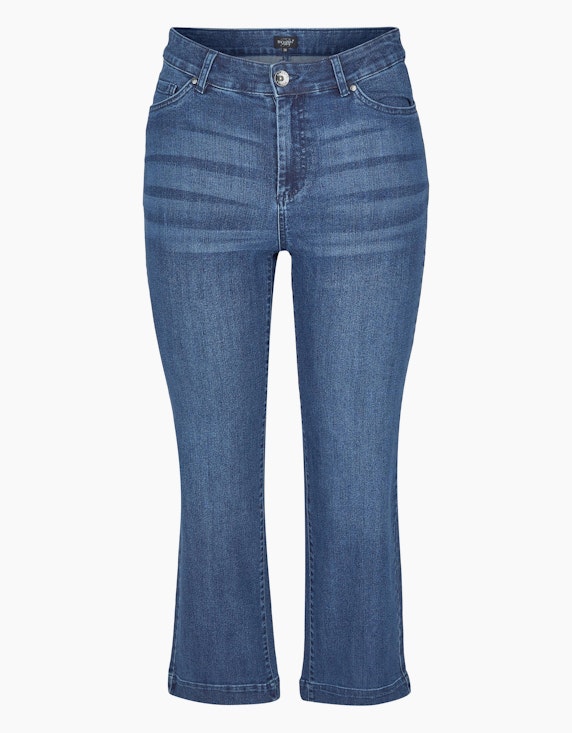 Bexleys woman Cropped Jeans in Blue Denim | ADLER Mode Onlineshop