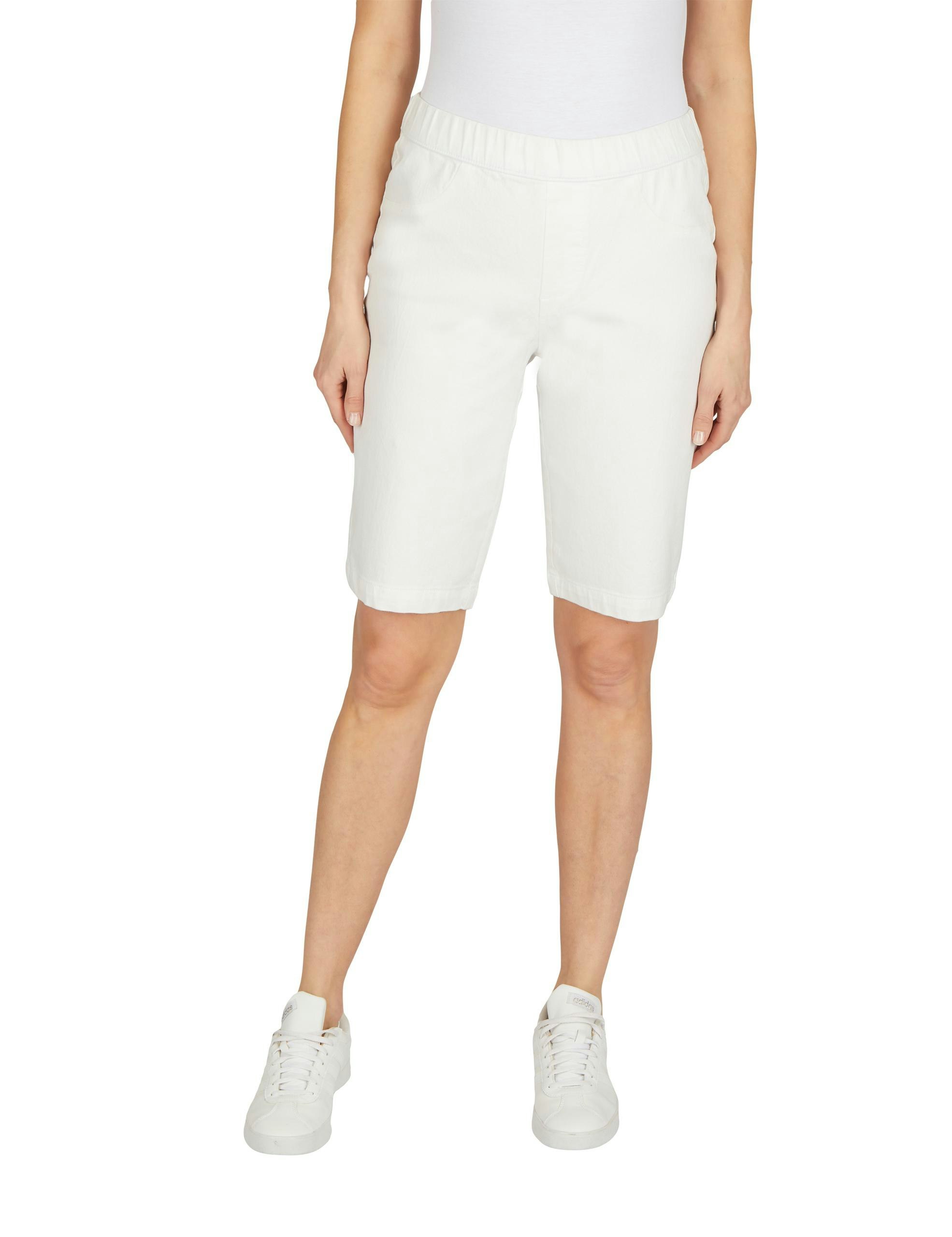 JW Anderson Drapierte Shorts in Weiß Damen Bekleidung Kurze Hosen Mini Shorts 