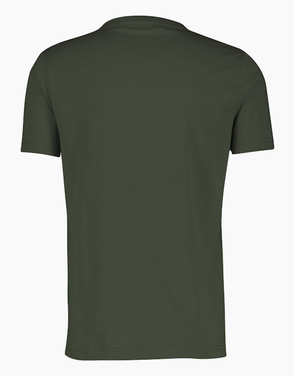 Lerros Klassisches T-Shirt mit Frontprint | ADLER Mode Onlineshop