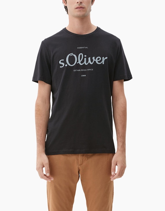 s.Oliver Labelshirt aus Jersey | ADLER Mode Onlineshop