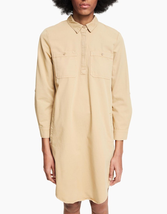 Esprit Canvas-Kleid aus 100% Pima-Baumwolle | ADLER Mode Onlineshop
