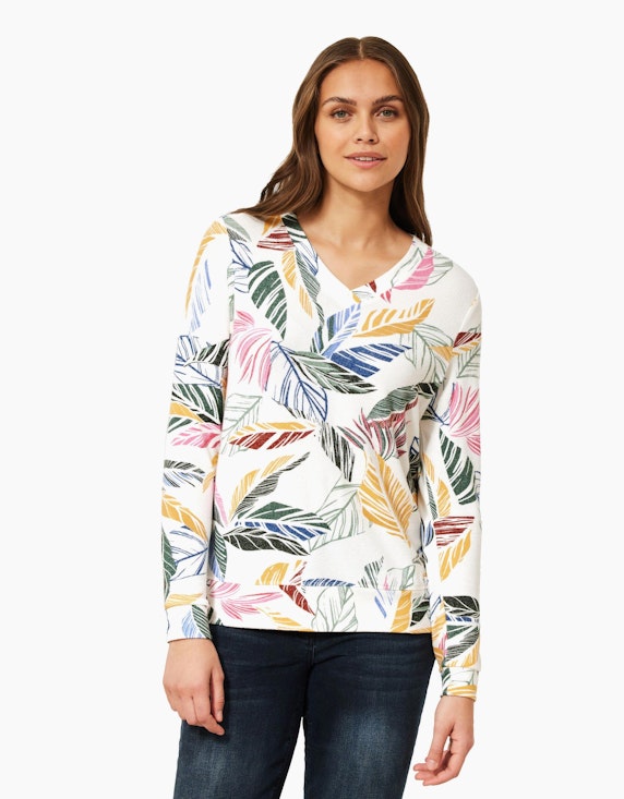 CECIL Cosy feel Shirt mit Print | ADLER Mode Onlineshop