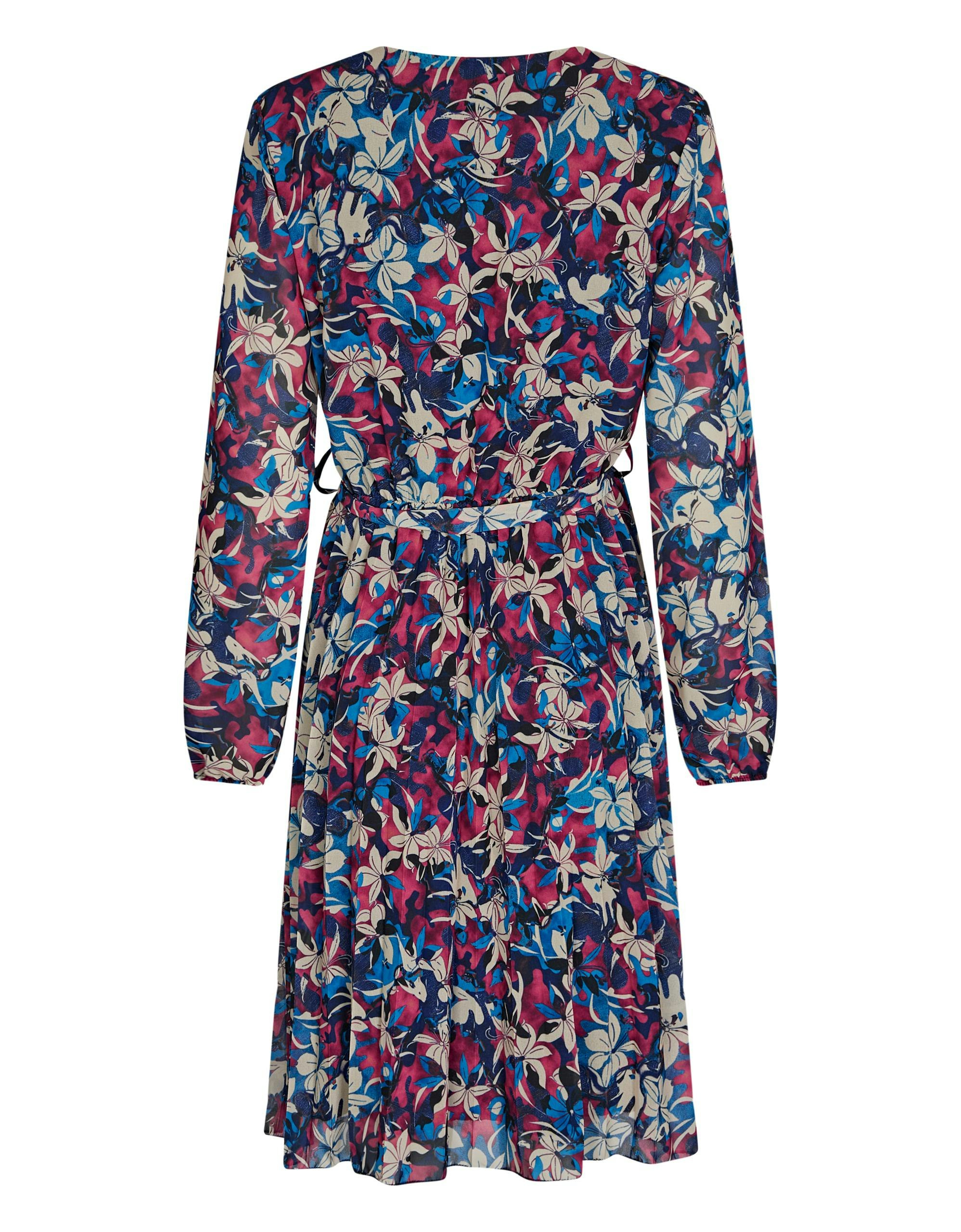 Zara Jerseykleid Allover-Druck Casual-Look Mode Kleider Jerseykleider 