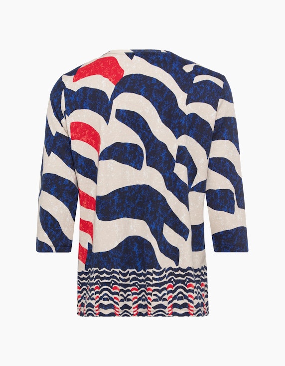 Olsen Shirt mit Panneaux Druck | ADLER Mode Onlineshop