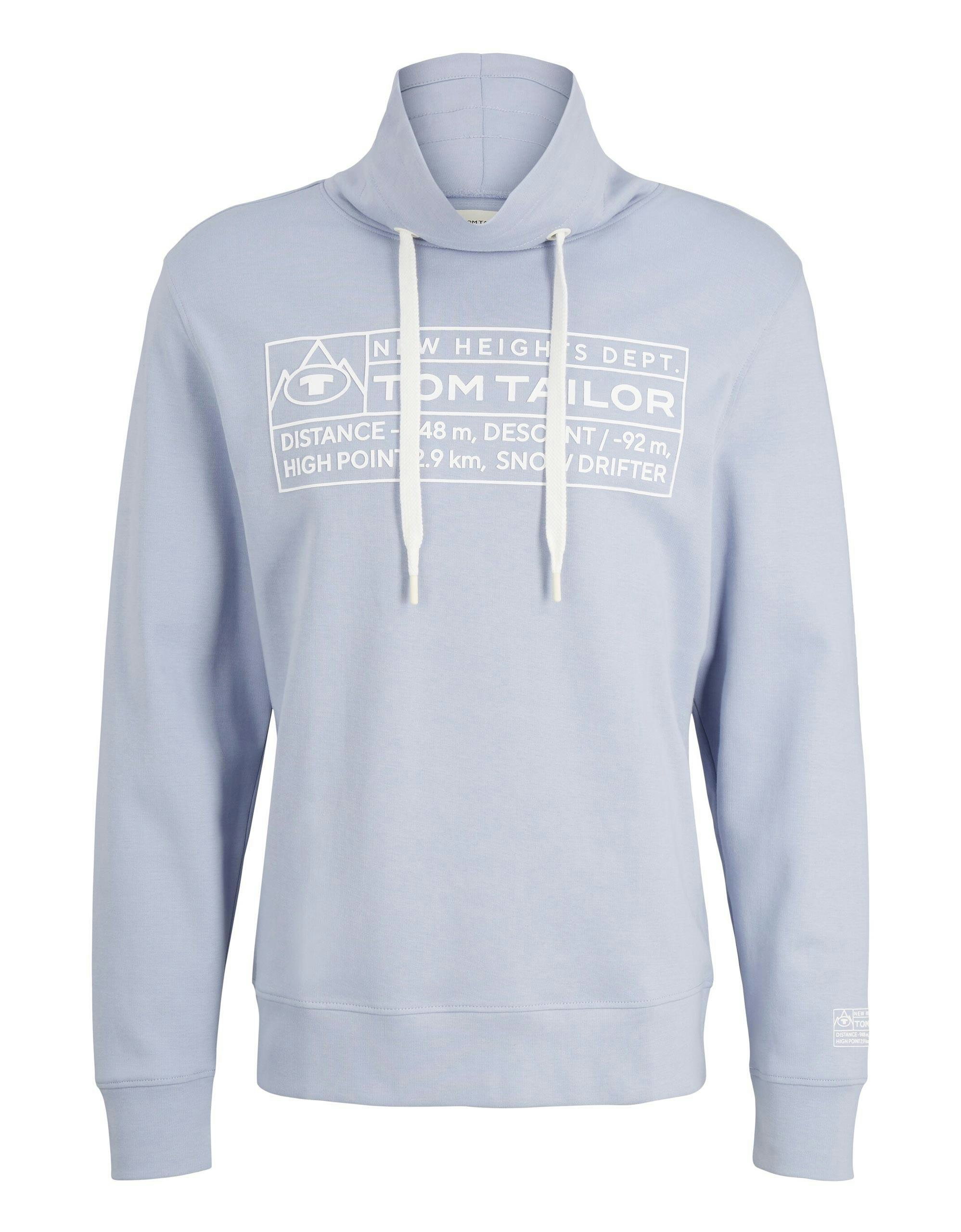 DAMEN Pullovers & Sweatshirts Print Blau S Decathlon sweatshirt Rabatt 87 % 