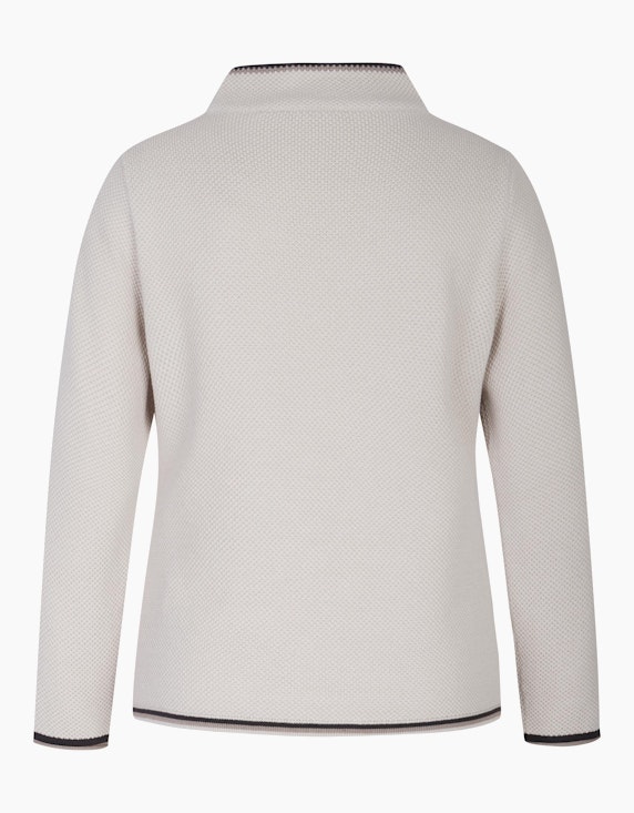 Rabe Pullover mit Stehkragen und platziertem Druck | ADLER Mode Onlineshop