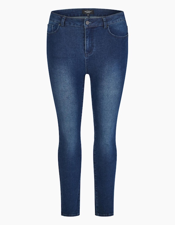CHOiCE Jeans mit Satin-Bindeband in Blau | ADLER Mode Onlineshop