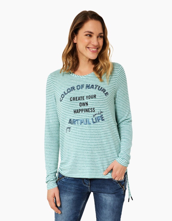 CECIL Shirt mit Streifenmuster | ADLER Mode Onlineshop