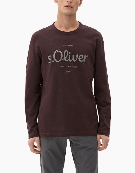 s.Oliver Shirt mit Frontprint | ADLER Mode Onlineshop
