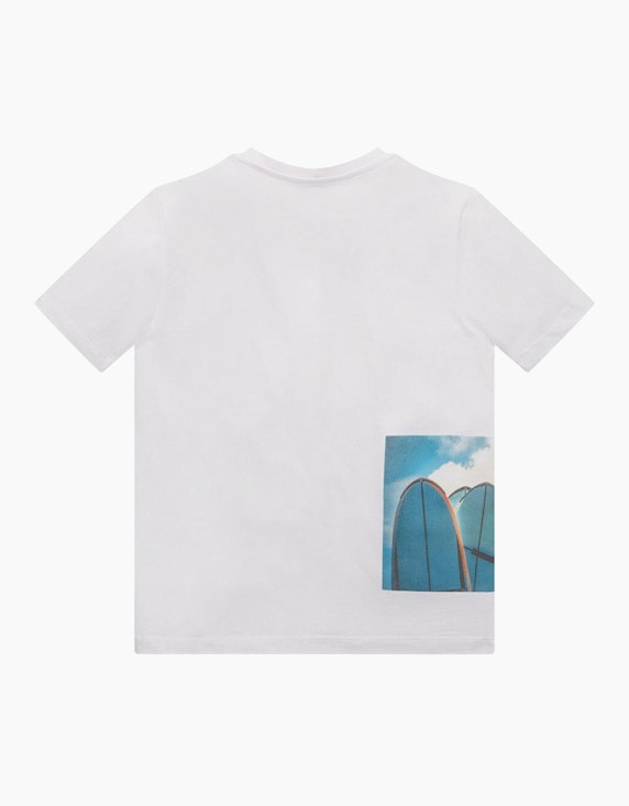 TOM TAILOR Boys T-Shirt mit Druck auf der Front- und Rückseite | ADLER Mode Onlineshop