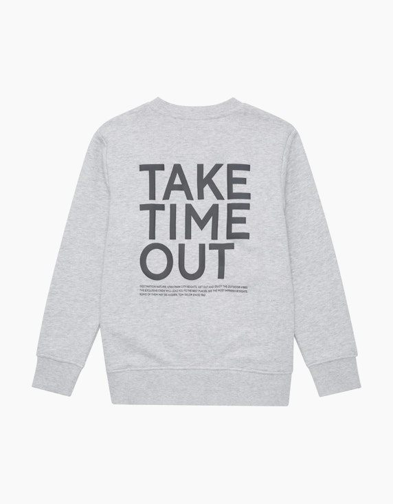 TOM TAILOR Boys Sweatshirt mit Textprint | ADLER Mode Onlineshop