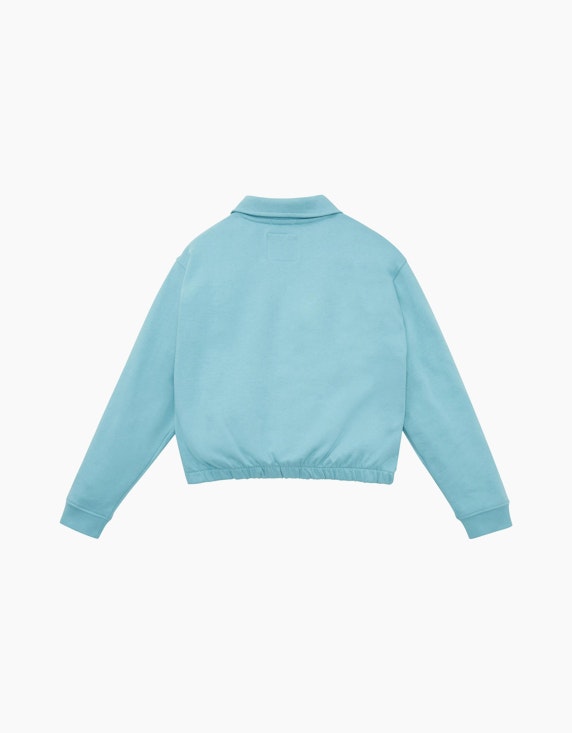 TOM TAILOR Girls Oversized Sweatshirt mit Reißverschluss | ADLER Mode Onlineshop
