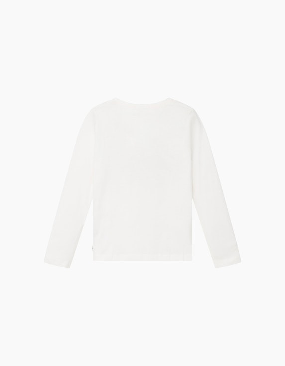 TOM TAILOR Mini Girls Oversized Shirt mit Pailetten- und Glitzer-Applikation auf der Front | ADLER Mode Onlineshop