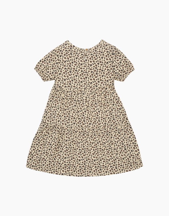 TOM TAILOR Mini Girls Kleid im Leo Print | ADLER Mode Onlineshop