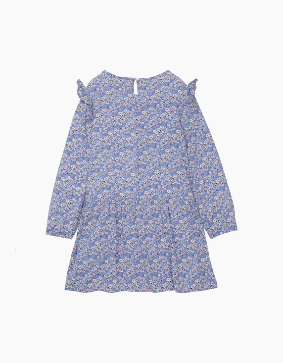 TOM TAILOR Mini Girls Kleid im Blumendruck | ADLER Mode Onlineshop