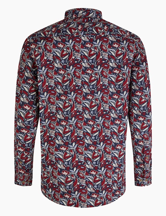 Bexleys man Freizeithemd mit Print, REGULAR FIT | ADLER Mode Onlineshop