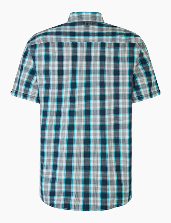 Bexleys man Kariertes Kurzarm-Freizeithemd, REGULAR FIT | ADLER Mode Onlineshop