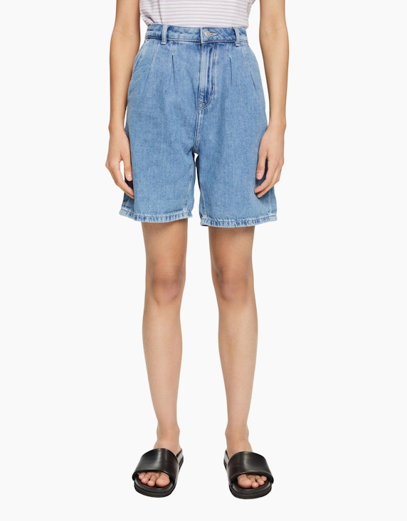 Esprit Jeans-Shorts mit Bundfalten | ADLER Mode Onlineshop