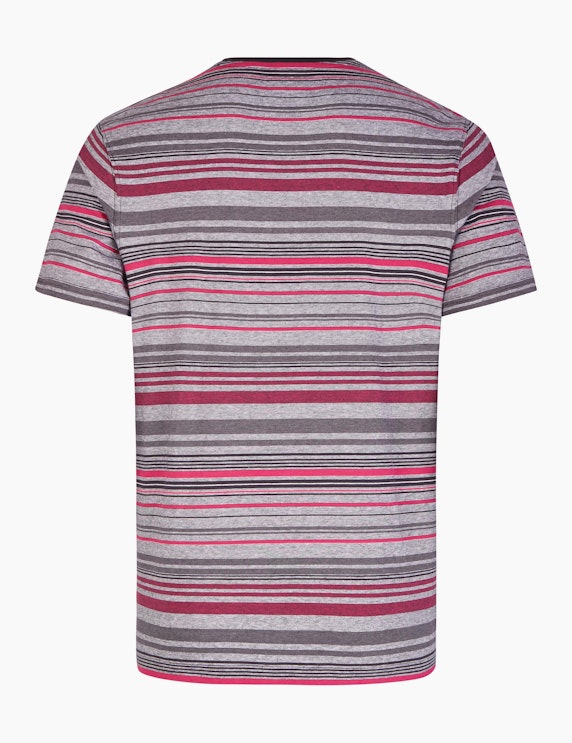 Bexleys man T-Shirt mit Streifenmuster | ADLER Mode Onlineshop
