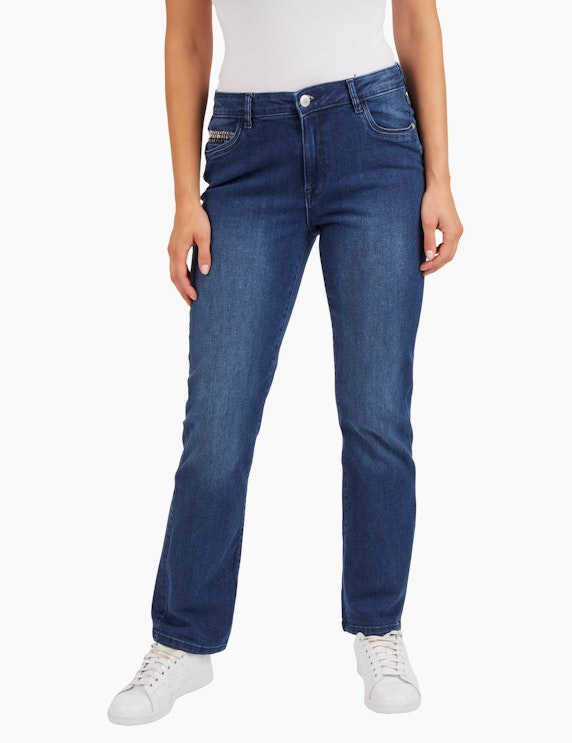 Choice Essentials Jeanshose mit geradem Bein | ADLER Mode Onlineshop