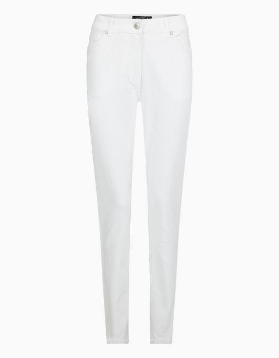 Bexleys woman 5-Pocket Jeanshose in Passform POLO SUPER COMFORT in Weiß | ADLER Mode Onlineshop