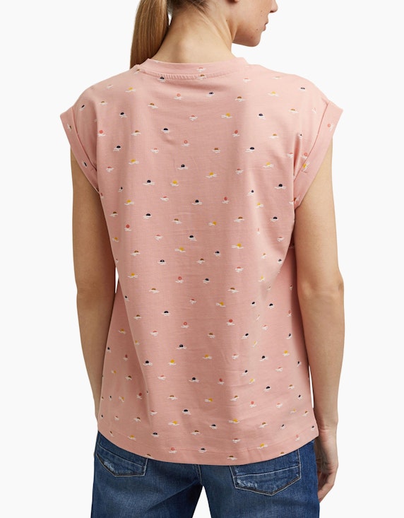 Esprit Shirt mit sommerlichem Minimal-Print | ADLER Mode Onlineshop