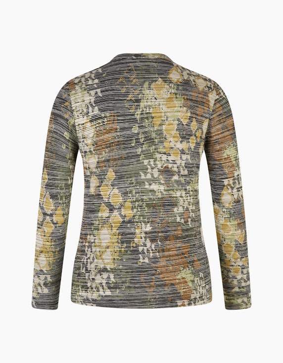 Steilmann Edition Jacquard Langarm-Shirt | ADLER Mode Onlineshop