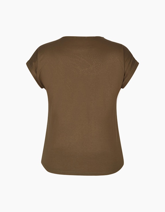 Bexleys woman Blusenshirt im Materialmix | ADLER Mode Onlineshop