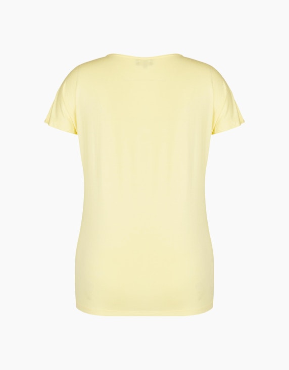 Bexleys woman T-Shirt mit Falten am Ausschnitt | ADLER Mode Onlineshop