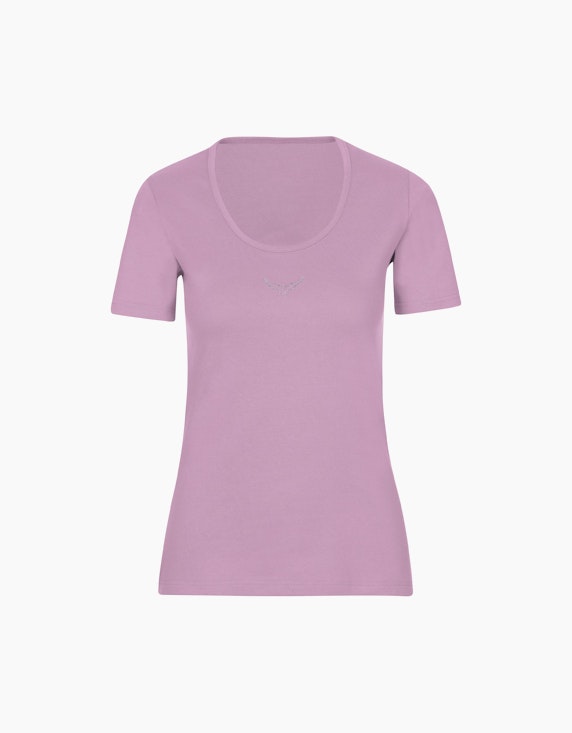 Trigema T-Shirt mit Kristallsteinen | ADLER Mode Onlineshop