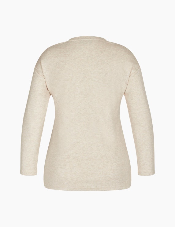 Bexleys woman Sweatshirt mit Frontprint und Galonstreifen | ADLER Mode Onlineshop