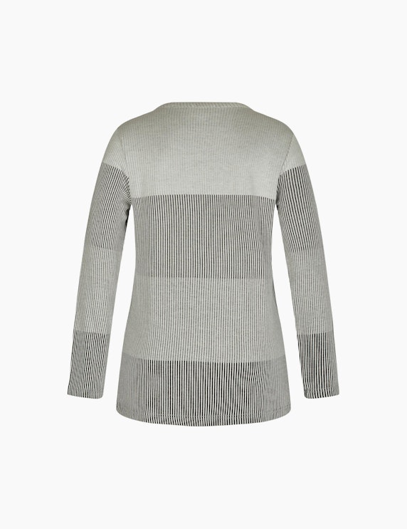 Bexleys woman Jacquard-Shirtjacke mit Streifenmuster | ADLER Mode Onlineshop