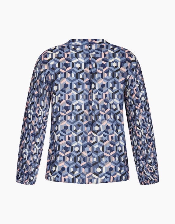 Steilmann Edition Crepe Bluse gemustert | ADLER Mode Onlineshop