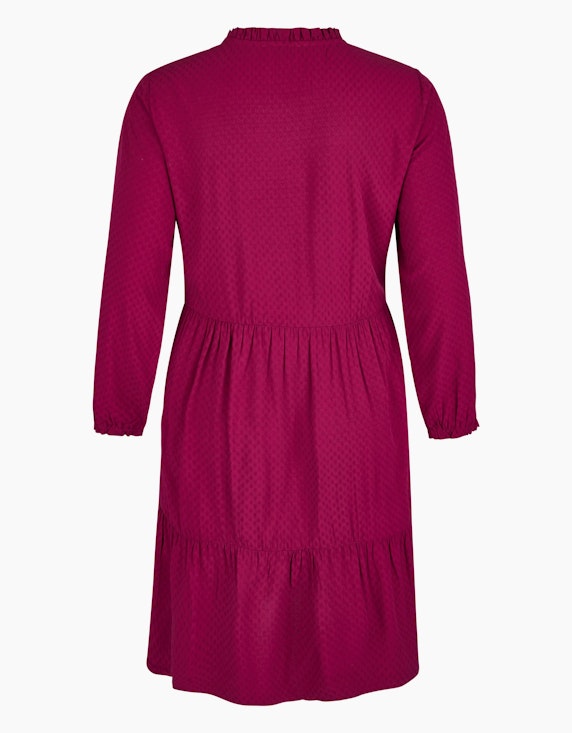Thea Viskose Kleid mit Struktur | ADLER Mode Onlineshop