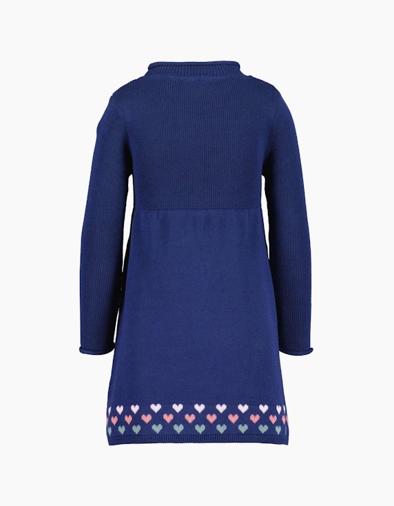 Blue Seven Mini Girls Strickkleid mit Herzen | ADLER Mode Onlineshop