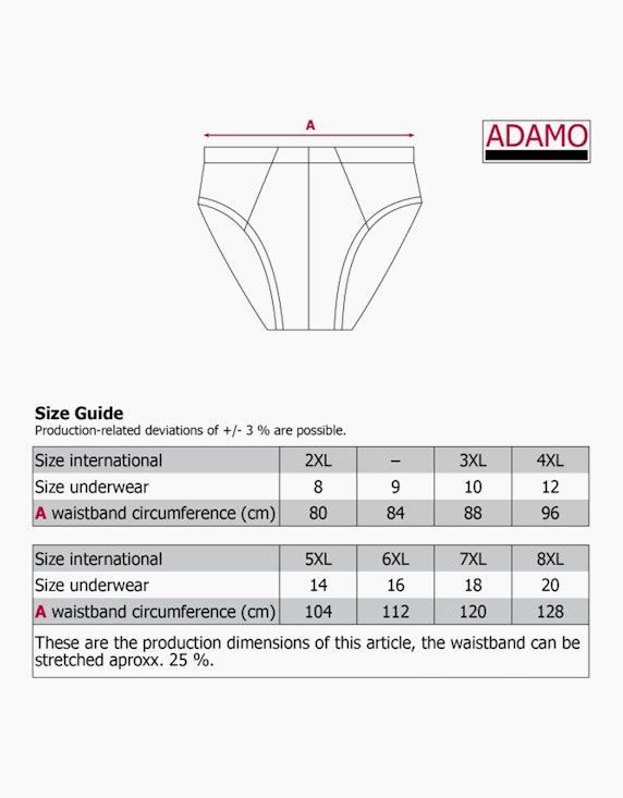Adamo IAN Slip 3er Pack | ADLER Mode Onlineshop