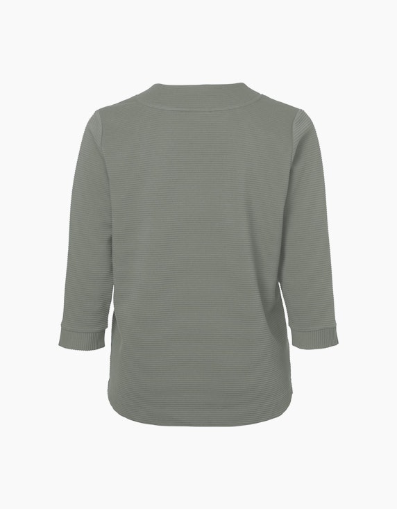 VIA APPIA DUE Dezentes Sweatshirt mit Struktur | ADLER Mode Onlineshop