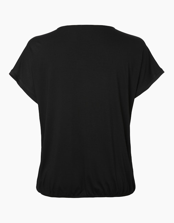 VIA APPIA DUE Feminines T-Shirt mit Strass-Steinen | ADLER Mode Onlineshop
