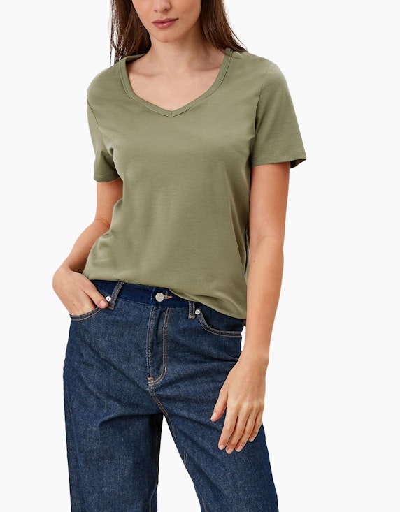s.Oliver T-Shirt aus Baumwolle | ADLER Mode Onlineshop