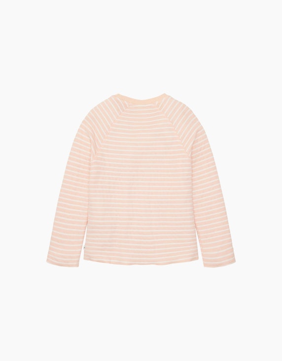 TOM TAILOR Mini Girls Sweatshirt im Streifen Look | ADLER Mode Onlineshop